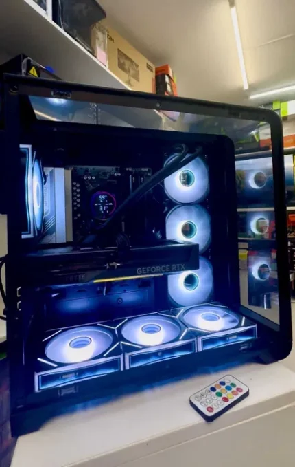 PC Gaming Performance: Ryzen 7 7800X3D, RTX 5070 12GB, 32GB DDR5, LCD Display