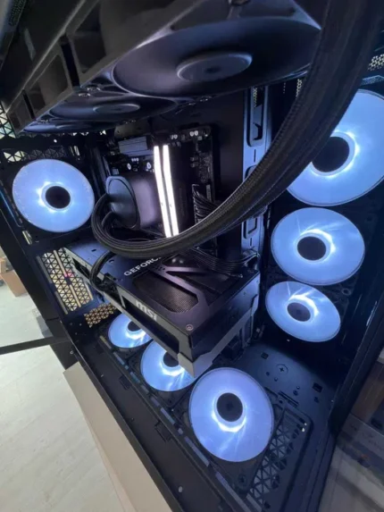 Ultra PC Workstation & Gaming: Ryzen 9 9950X3D, RTX 5090 32GB, 64GB DDR5, Obsidian Build