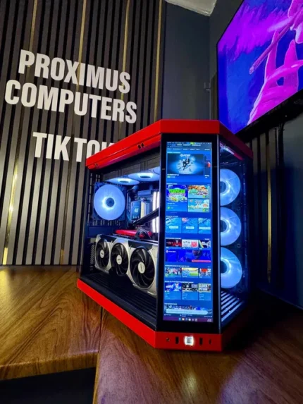 PC Gaming Ultimate: Ryzen 7 9800X3D, RTX 5090 32GB, Hyte Y70 TouchScreen Infinity