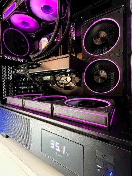 PC Gaming Ryzen 7 9800X3D /RTX 5070 /32GB, SSD 1TB/RATE-Garantie,TVA