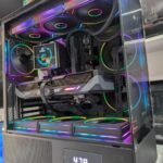 Gaming PC Ryzen 9800X3D/Corsair 32GB/LCD 4"/1000W /RTX5070/TVA/Garantie