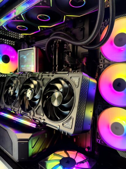 PC Ryzen™ 9 9950X3D/X870E /RTX5090/64GB/SSD 2TB/Glacier 360AIO /1350W Platinum/Garantie/TVA!