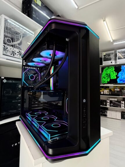 PC Ryzen 7 9850X3D/Placa de Baza B850/Video RX 9070 GRE 12 GB/Stocare 2TB/Memorie RAM 32GB/Sursa 750W/Garantie/TVA