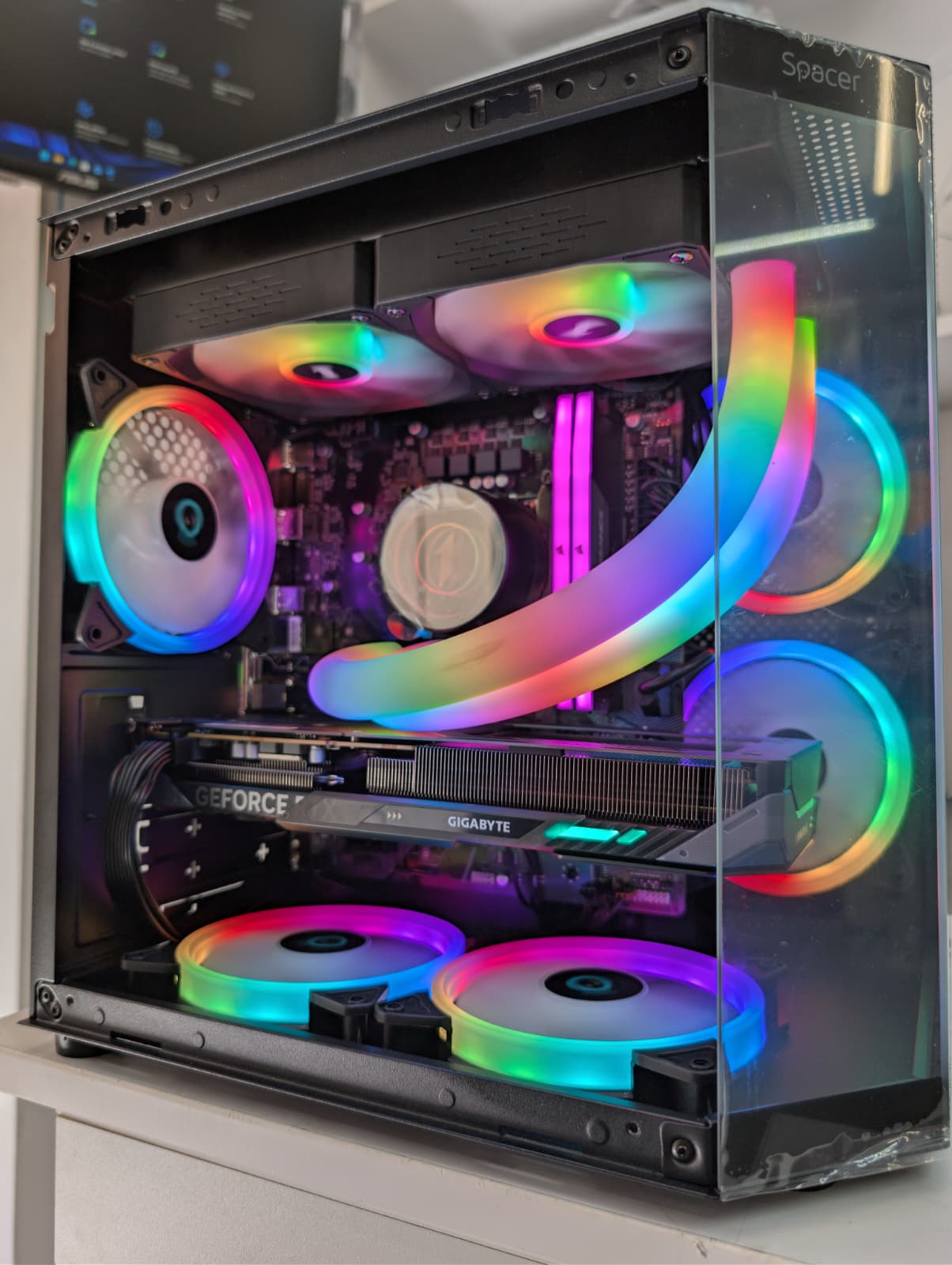 WhatsApp Image 2026-08-20 at 14.16.09 PC Gaming I5 14400F/Placa de baza H610M/Video RTX 5060/Memorie Ram 32GB DDR5/Cooler 240MM AIO/Sursa 650W /Garantie/TVA! - imagine 1