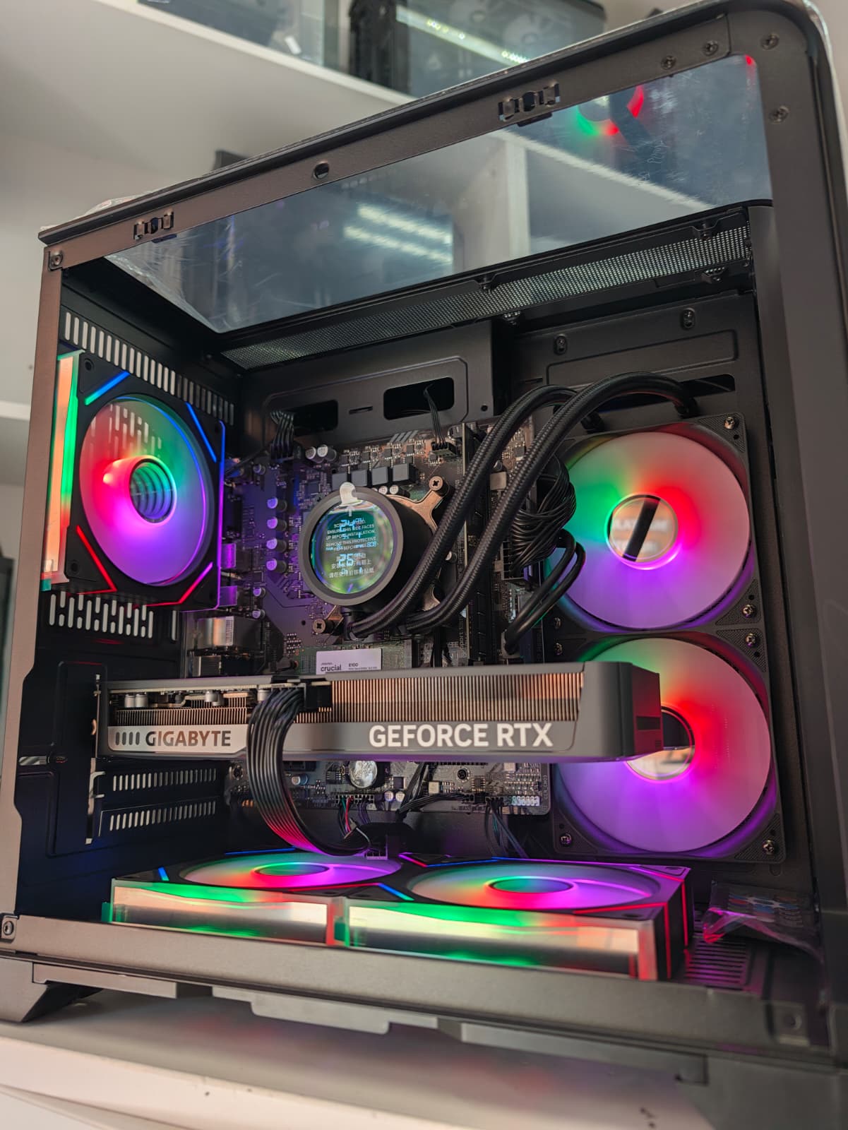 WhatsApp Image 2026-09-22 at 10.26.44 (4) Intel Gaming I5 14400F/Placa de baza B760M-E/Placa Video RTX 5060Ti/Memorie Ram 32GB DDR5/Cooler AIO 240 /Sursa 650W /Garantie! - imagine 1