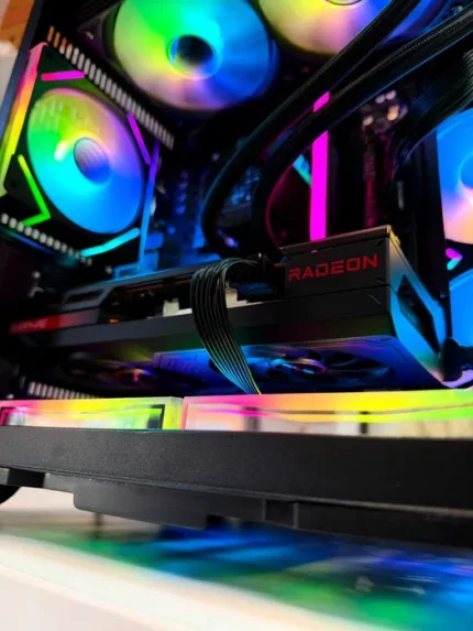 PC Gaming Ryzen 5 9600X/32GB DDR5 / Placa video 8GB- RX 7600 8GB/SSD M.2 / 3 ani Garantie, TVA,Rate
