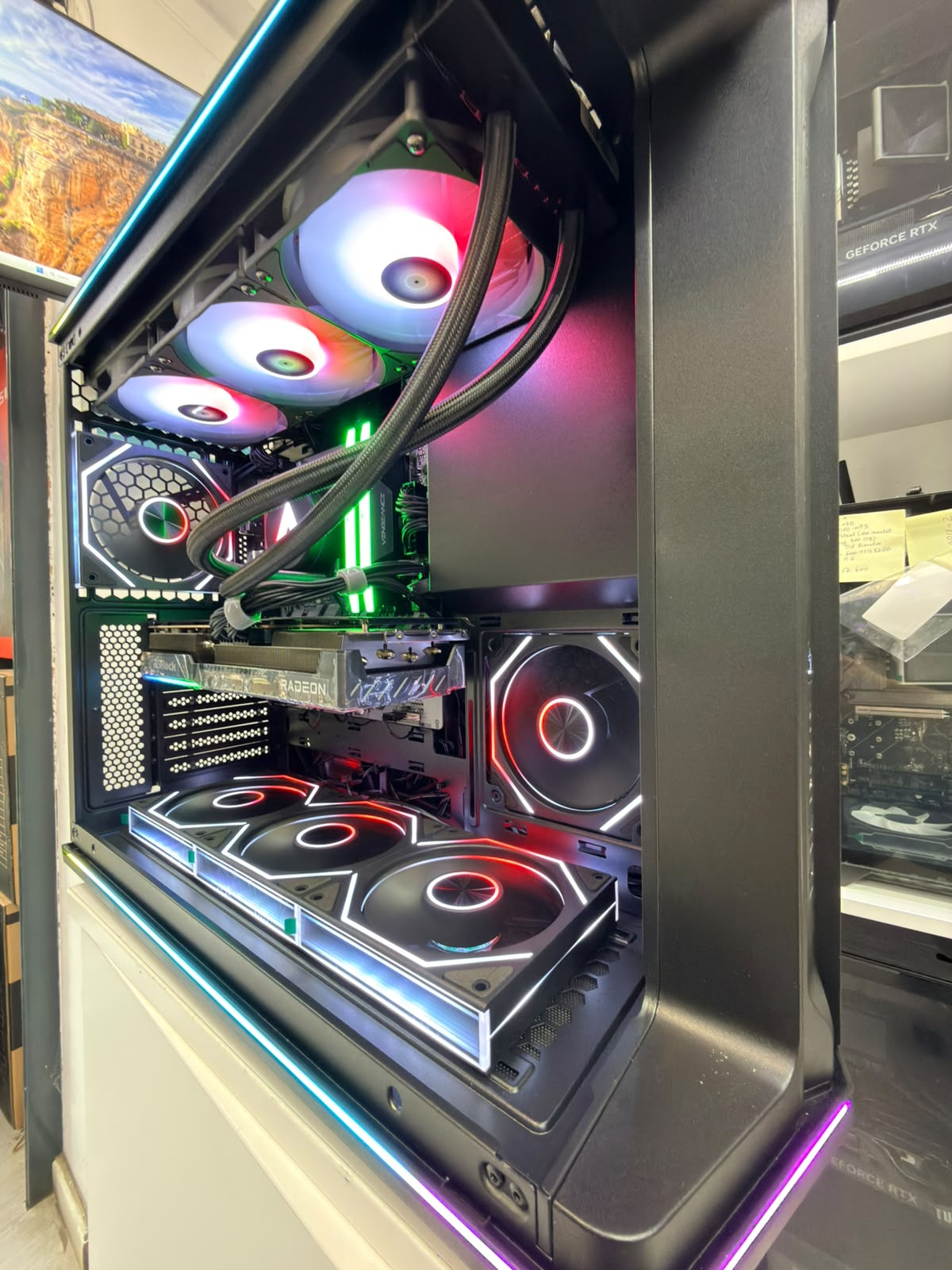 WhatsApp Image 2026-10-16 at 14.47.24 (6) PC AMD Ryzen 7 9850X3D/Placa de baza B850/Video AMD RX 9070 16 GB /Stocare 2TB SSD/Memorie RAM 32GB/Garantie/TVA - imagine 1